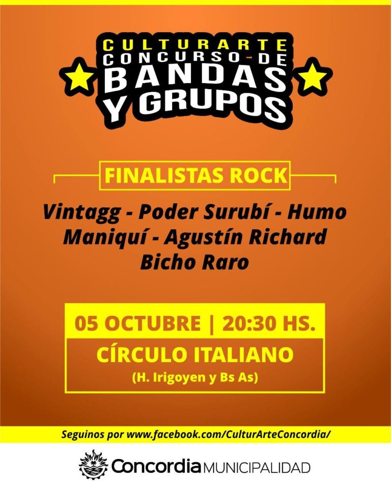 CulturArte Festival de rock en el Círculo Italiano